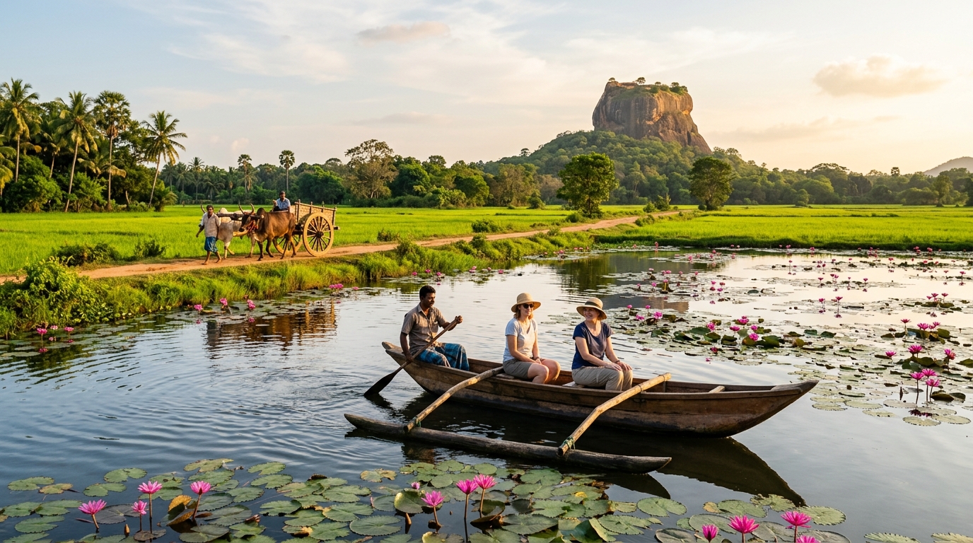 Hiriwadunna Village Tour & Safari Combo